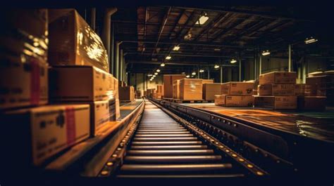 Warehouse Conveyor Stock Photos, Images and Backgrounds for Free Download