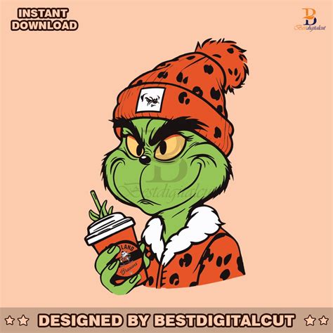 Grinch Boujee Cleveland Browns Svg Best Digital Cut