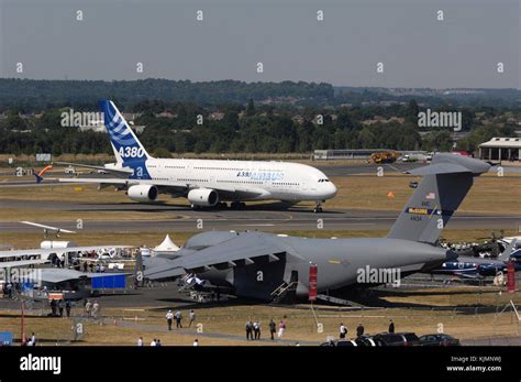 USAF Boeing C 17A Globemaster III Parked In The Static Display With The