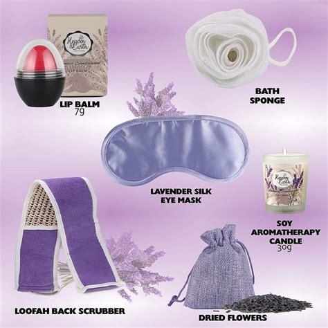 Deluxe XL Lavender Sandalwood Spa Gift Basket