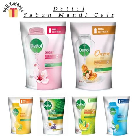 Jual Dettol Bodywash Sabun Mandi Cair Anti Bakteri Refill Gr Gr