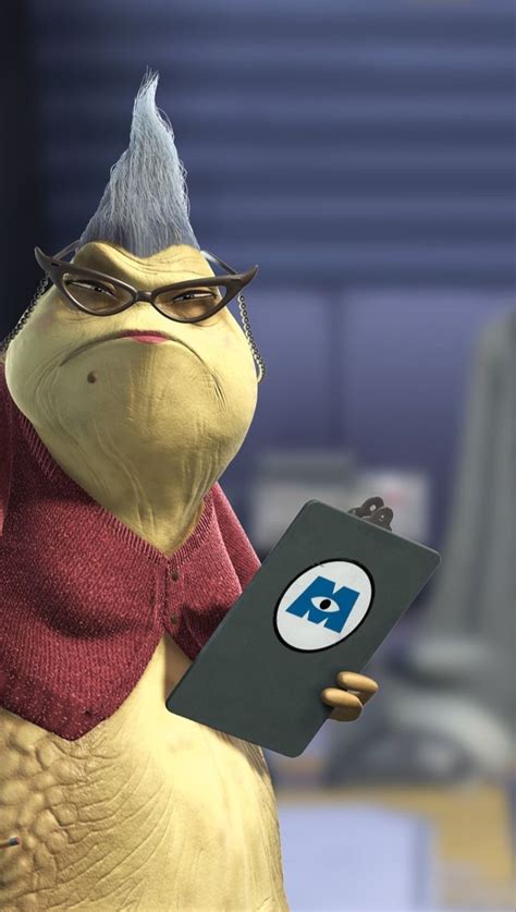 Pin By Lacey On Disney Monster University Monsters Inc Roz Monsters Inc