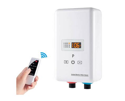 Electric Instant Hot Water System Under Sink Shower Water Heater W White Catch Au