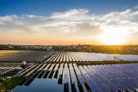 Premium Photo | Solar power plant