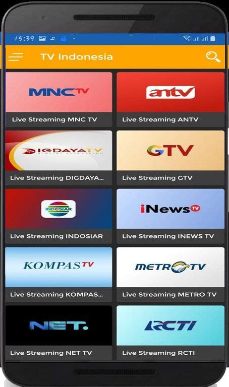 Tv Indonesia Online Semua Saluran Terlengkap Apk Android App Free