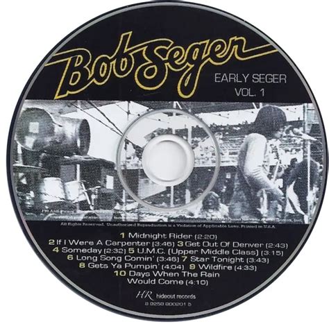 Bob Seger - Early Seger, Vol.1 (2009) / AvaxHome