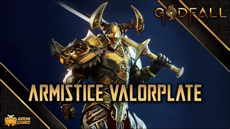 Godfall Armistice Valorplate Gameplay YouTube