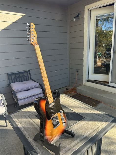 Fender Telecaster Mim 2005 Sunburst Seymour Duncans Reverb