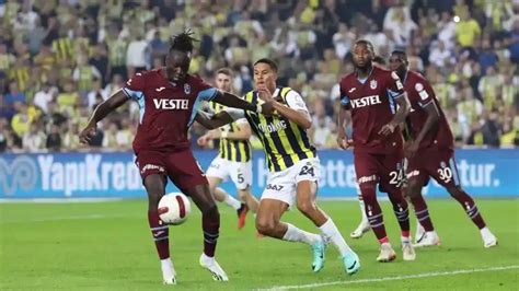 Trabzonspor Fenerbah E Muhtemel Ler Trabzon Haber Trabzon Son