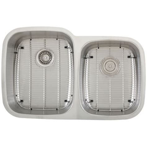 Ticor S Undermount Stainless Steel Double Bowl Kitchen Sink