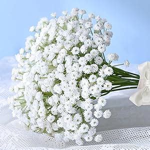 Amazon Elyum 15 Pcs Babys Breath Artificial Flowers 12 5 Inch