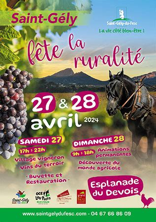 F Te De La Ruralit Agenda Manifestations Et Id Es Sorties Saint Gely