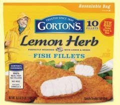 Gorton S Lemon Herb Breaded Fish Fillets Source