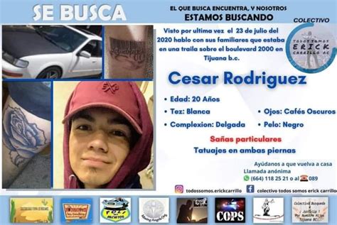 Marcharán por joven desaparecido en Tijuana