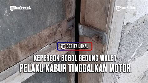 Kepergok Bobol Gedung Walet Di Waeputeh Mamuju Tengah Pelaku Kabur