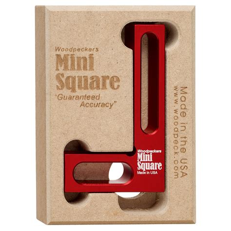 Woodpeckers Mini Square Small Pocket Wood Working Tool Check Square