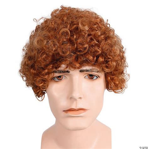 Men S Light Blonde Curly Wig