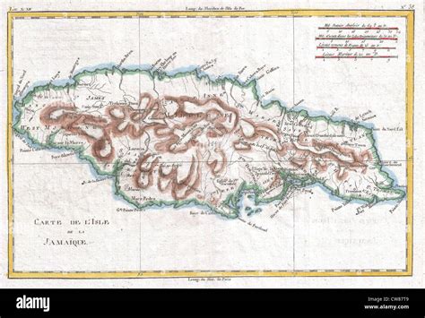 Map Of Jamaica Hi Res Stock Photography And Images Alamy