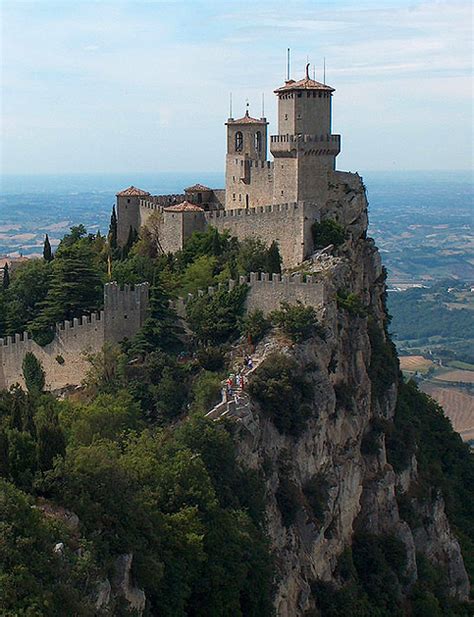 Photographs of San Marino Castles and Manor Houses