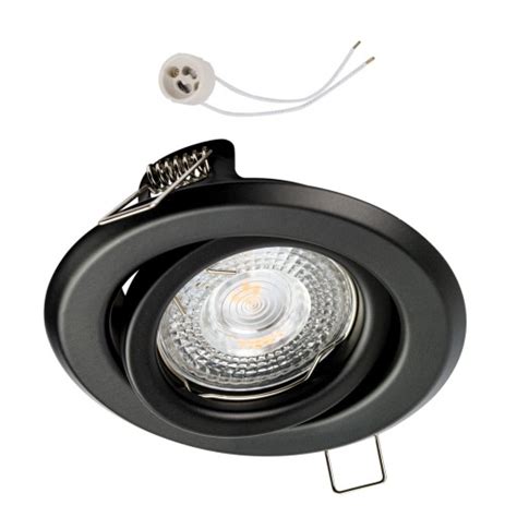 Oprawa Sufitowa Ruchoma Halogen Do Led Gu Czarna Ct Czarna Cena