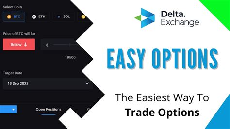 Easy Options Easiest Way To Trade Crypto Options On Delta Exchange