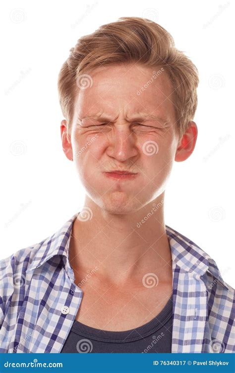 Young Shocked Man Portrait Stock Image Image Of Lifestyle Looking