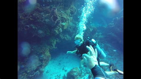 MY FIRST OCEAN DIVE PALANCAR REEF COZUMEL MEXICO 2015 PART 2 YouTube