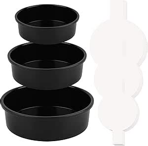 Amazon Huakener Pack Round Cake Pans Inch Circle Cake