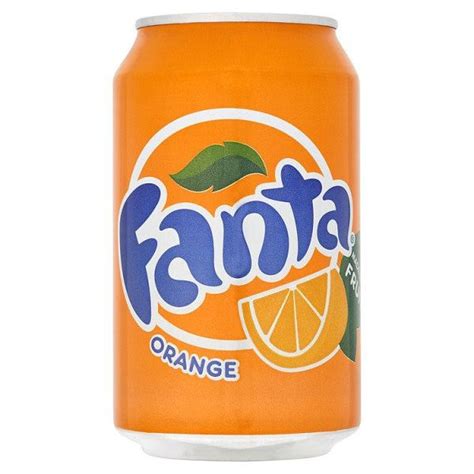 5449000011527 Fanta Orange 330ml Orange Soda 112floz