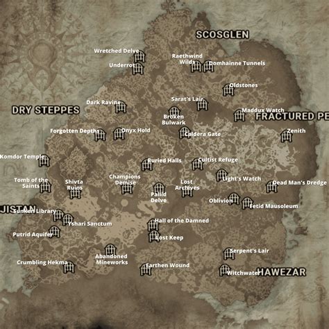 Diablo 4 Sorcerer Dungeons: Aspects and Locations