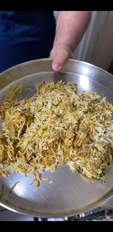 Hyderabadi mutton biryani (kacchi aqni) : r/india