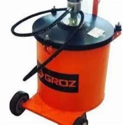 Portable Grease Pump BGRP 15 KG Groz Max Flow Rate 500 Bar At 22524