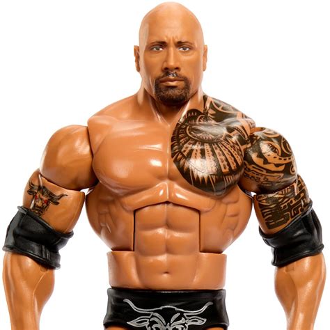 Wwe Wrestlemania Elite 2024 The Rock Action Figure