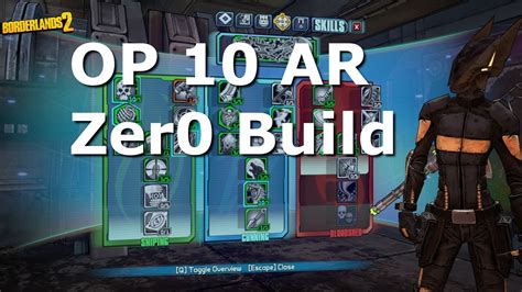 Ar Zer0 Build Borderlands 2 Op 10 Youtube