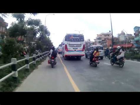 Bhaktapur Road Salla Ghari To Koteshwor Youtube