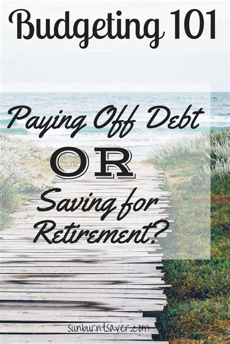 Repaying Debt Vs Saving For Retirement Saving For Retirement Debt