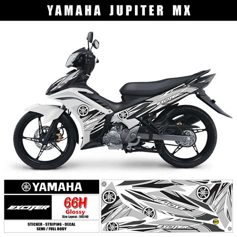 Cod Striping Decal Yamaha Jupiter Mx Sticker Decal Jupiter Mx