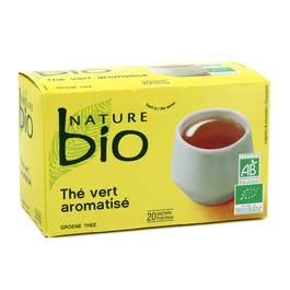 Livraison Domicile Nature Bio Th Vert Aromatis Bio Sachets