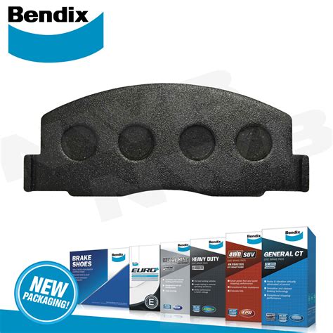 Bendix Brake Pads Front Set GCT For Toyota Tamaraw 1991 1997 DB397