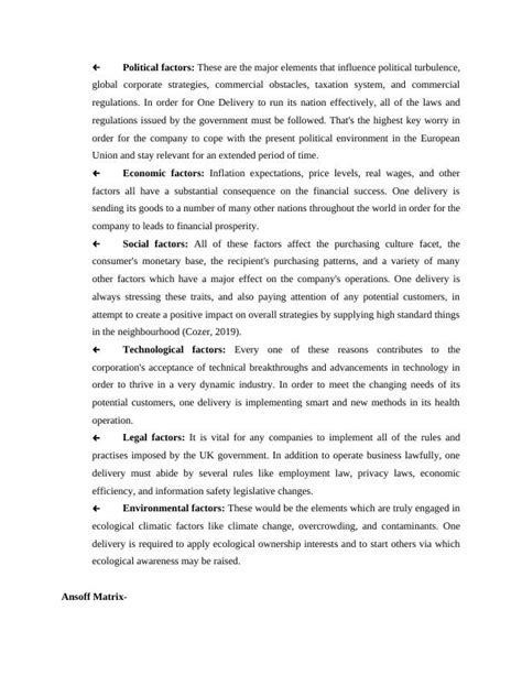 Business Strategy Analysis Macro Internal Environment Capabilities