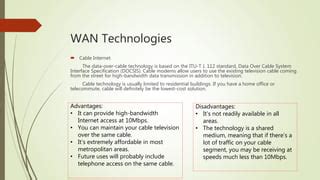 Wide Area Network (WAN) | PPT