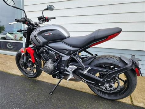 2023 Triumph Trident 660 Silver Ice Diablo Red For Sale In Eugene OR