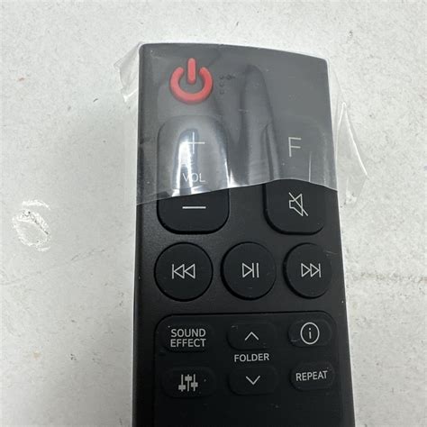 Oem Lg Akb75595361 Remote For Sound Bar Sl5y Sl6y Sn6y Sl4y Snh5 Ebay