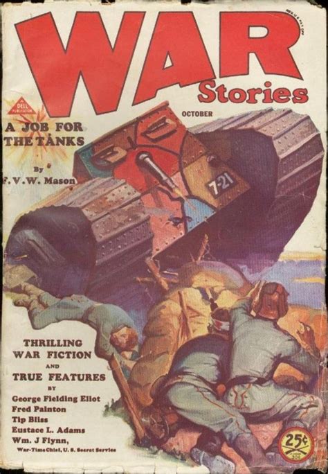 War Stories October 1931 Pulp Magazine Magazine Covers Comic Books