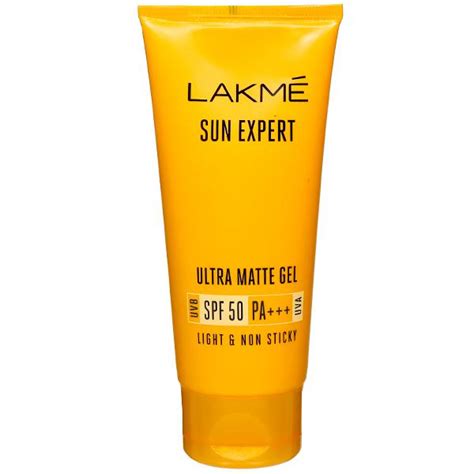 Buy Lakme Sun Expert Spf 50 Pa Ultra Matte Gel 100 Ml Online At Best