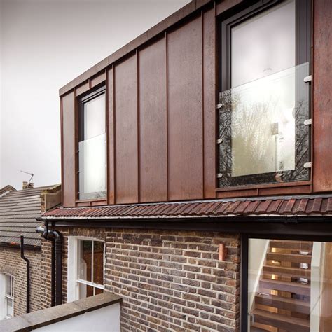 Not My Choice Of Cladding But Grp Lead Look Might Be An Idea London House Extensions Zinc