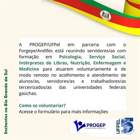 Pró Reitoria de Gestão de Pessoas PROGEP Ações da PROGEP na