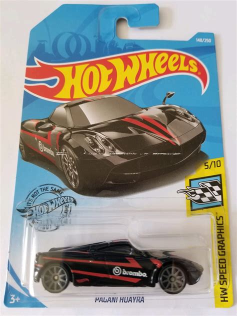 Hot Wheels Hw Speed Graphics Pagani Huayra Black Desertcart INDIA