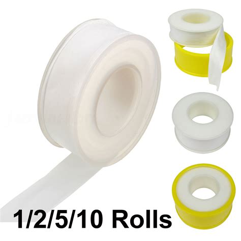 Ptfe Tape 12mm X 12m Plumbing Plumbers Water Tight Pipe Fitting Thread