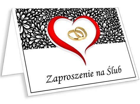 Zaproszenia Ślubne na Ślub KOŚCIELNY albo CYWILNY 6805861563 Allegro pl